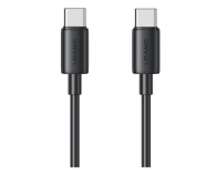 Kabel USB USAMS Kabel USB-C na USB-C 60W 1mFast Charging YD Series czarny
